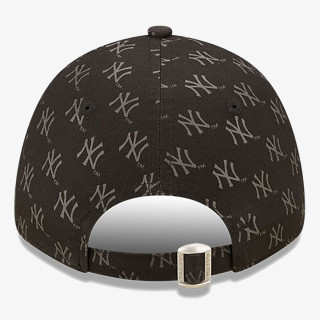 NEW ERA Шапка с козирка MONOGRAM 9FORTY NEYYAN  BLK 