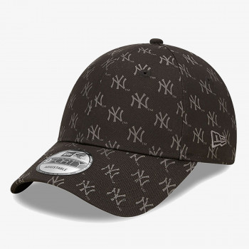 NEW ERA Шапка с козирка MONOGRAM 9FORTY NEYYAN  BLK 