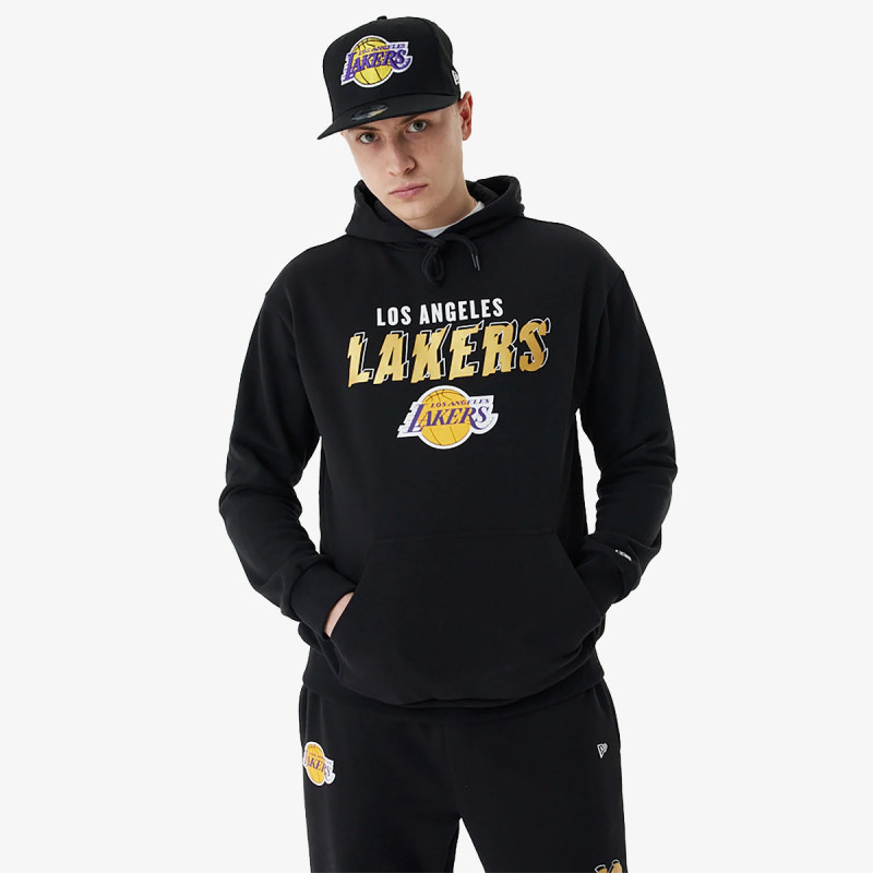 NEW ERA Яке PULOVER TEAM SCRIPT OS HOODY LOSLAK BLKM 