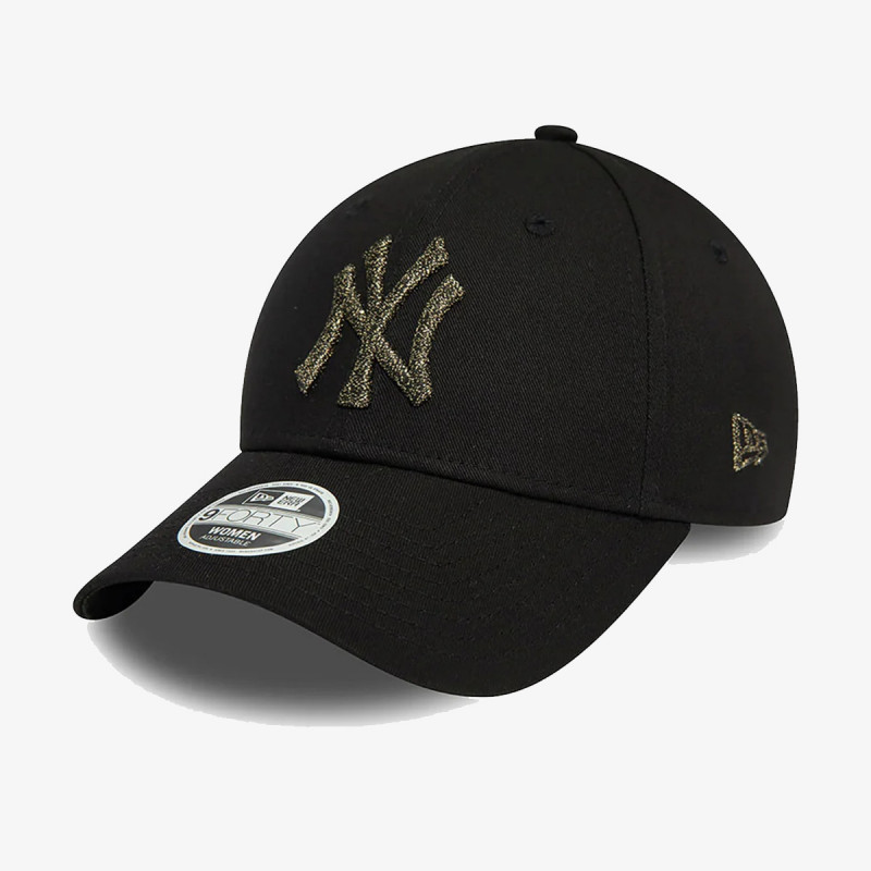 NEW ERA Шапка с козирка NEW YORK YANKEES BLKBLK 