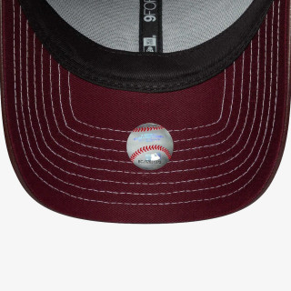 NEW ERA Шапка с козирка FEMALE TOPSTITCH PU 9FORTY® 