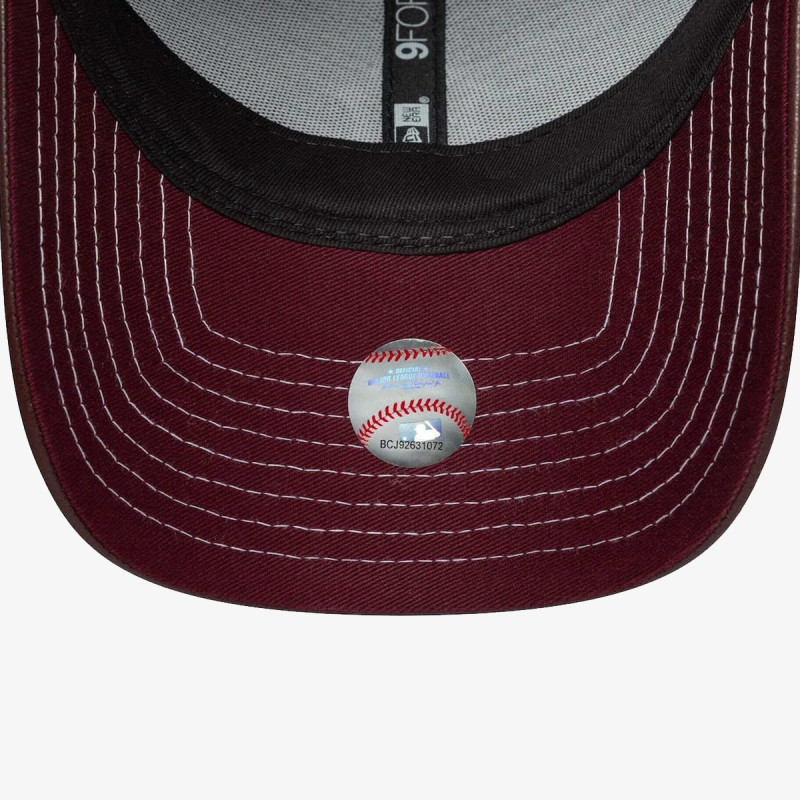 NEW ERA Шапка с козирка FEMALE TOPSTITCH PU 9FORTY® 