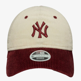 NEW ERA Шапка с козирка FEMALE BLOCK CORD 9TWENTY® 