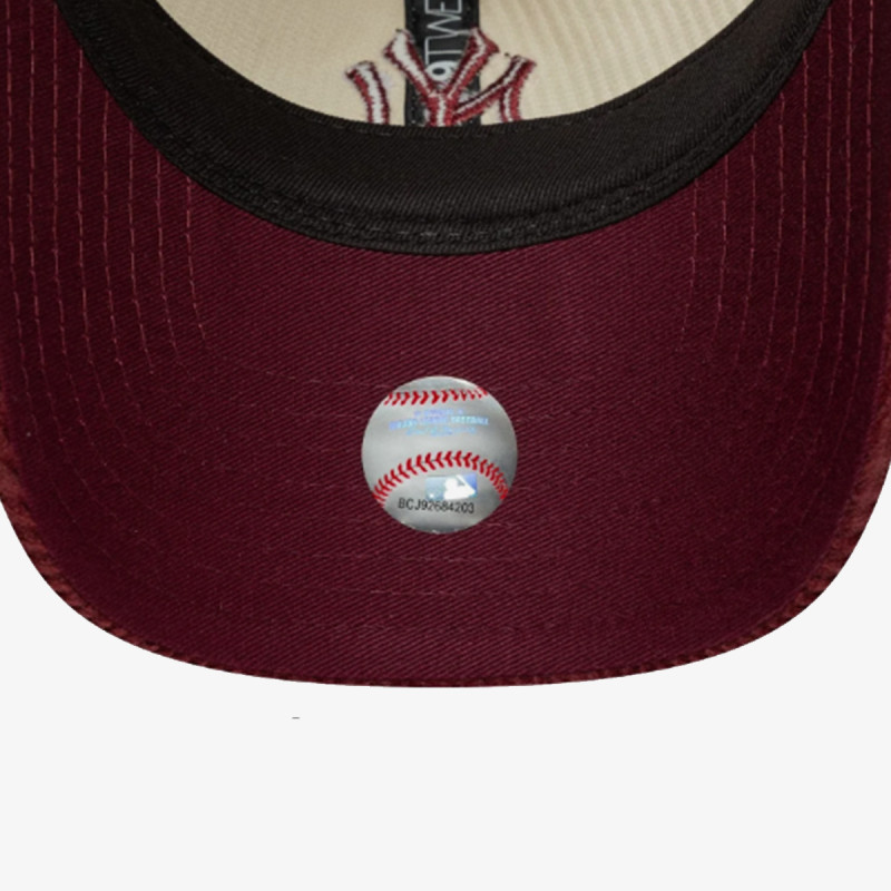 NEW ERA Шапка с козирка FEMALE BLOCK CORD 9TWENTY® 