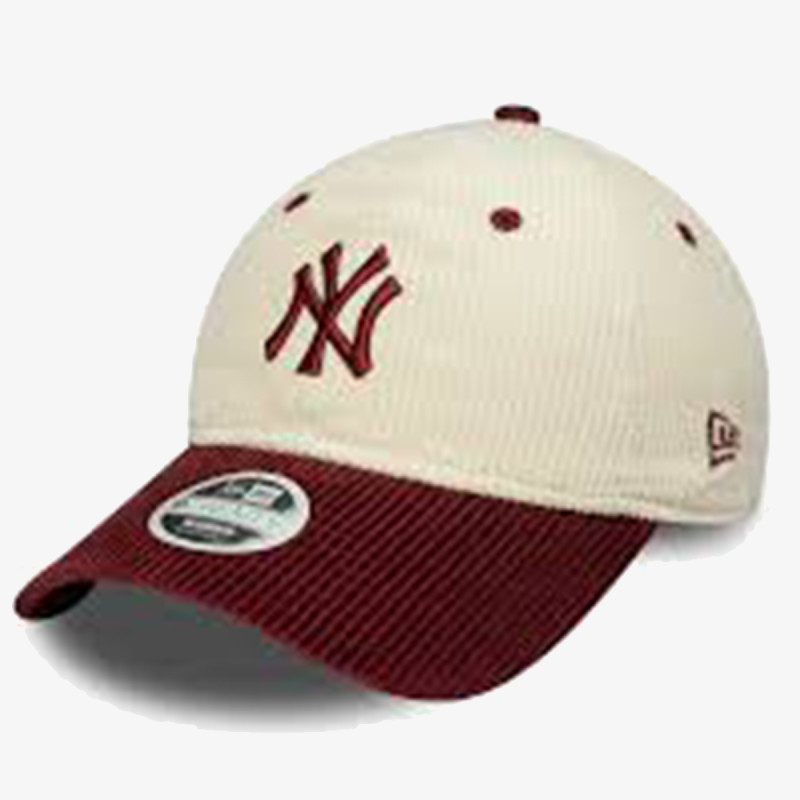 NEW ERA Шапка с козирка FEMALE BLOCK CORD 9TWENTY® 