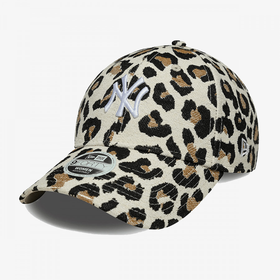 NEW ERA Шапка с козирка FEMALE LEOPARD MIDI 9FORTY® 
