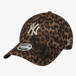 NEW ERA Шапка с козирка COSY LEOPARD 9FORTY® 
