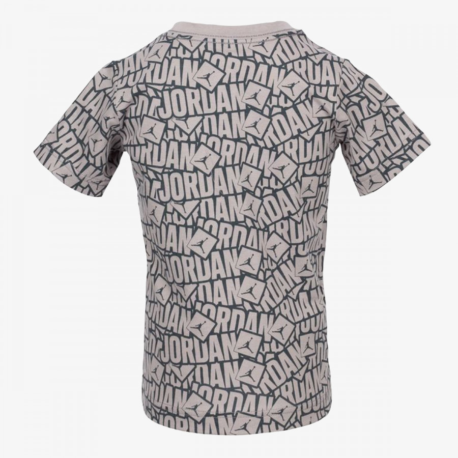 NIKE Комплект Jordan JDB  STICKERS SS TEE MESH SET 