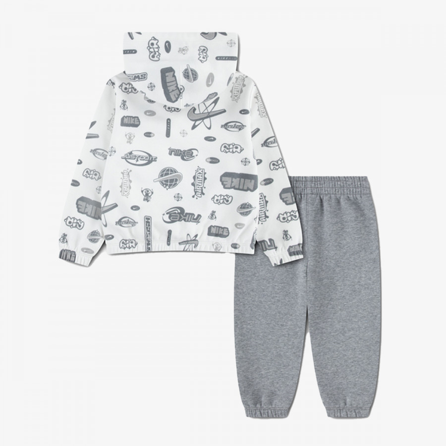 NIKE Спортни екипи NKB B NSW BRAND A AOP FLC PO S 