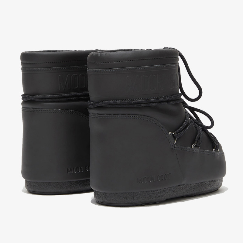 MOON BOOT Ботуши MB ICON LOW RUBBER BLACK