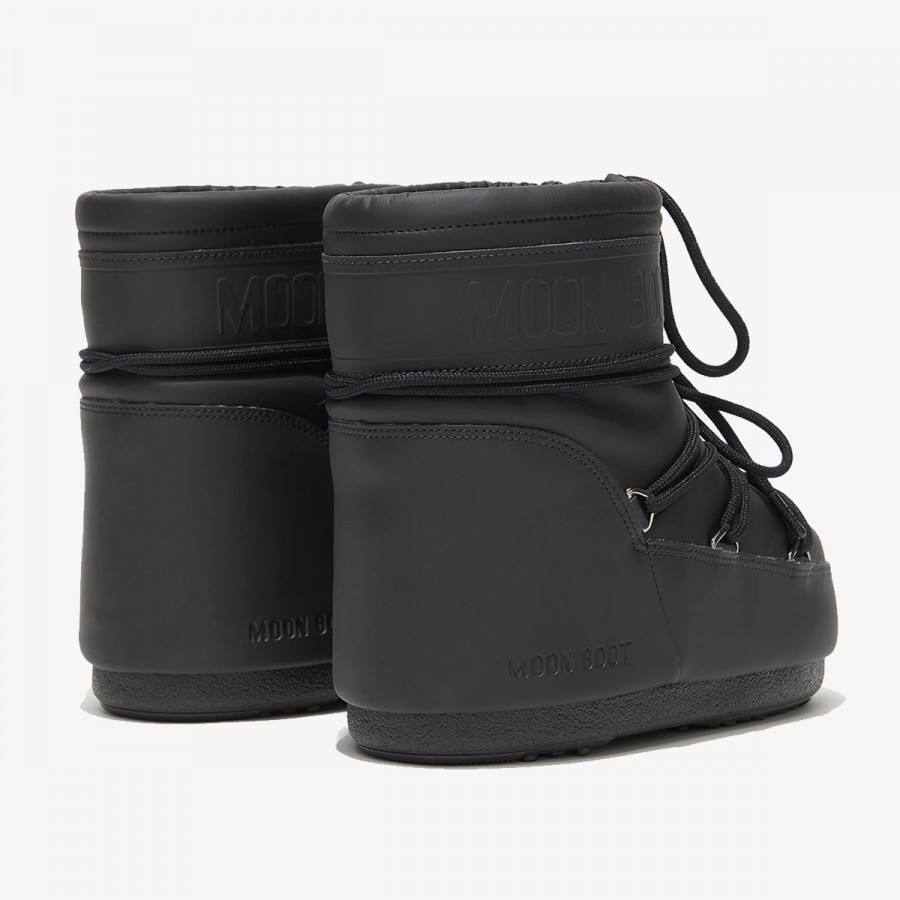 MOON BOOT Ботуши MB ICON LOW RUBBER BLACK