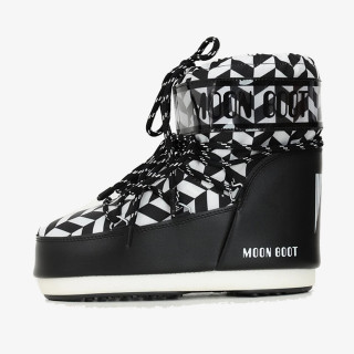 MOON BOOT Ботуши MB ICON LOW OPT BLACK/WHITE 