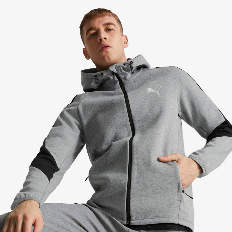 PUMA Суитшърт PUMA EVOSTRIPE FULL-ZIP HOODIE 