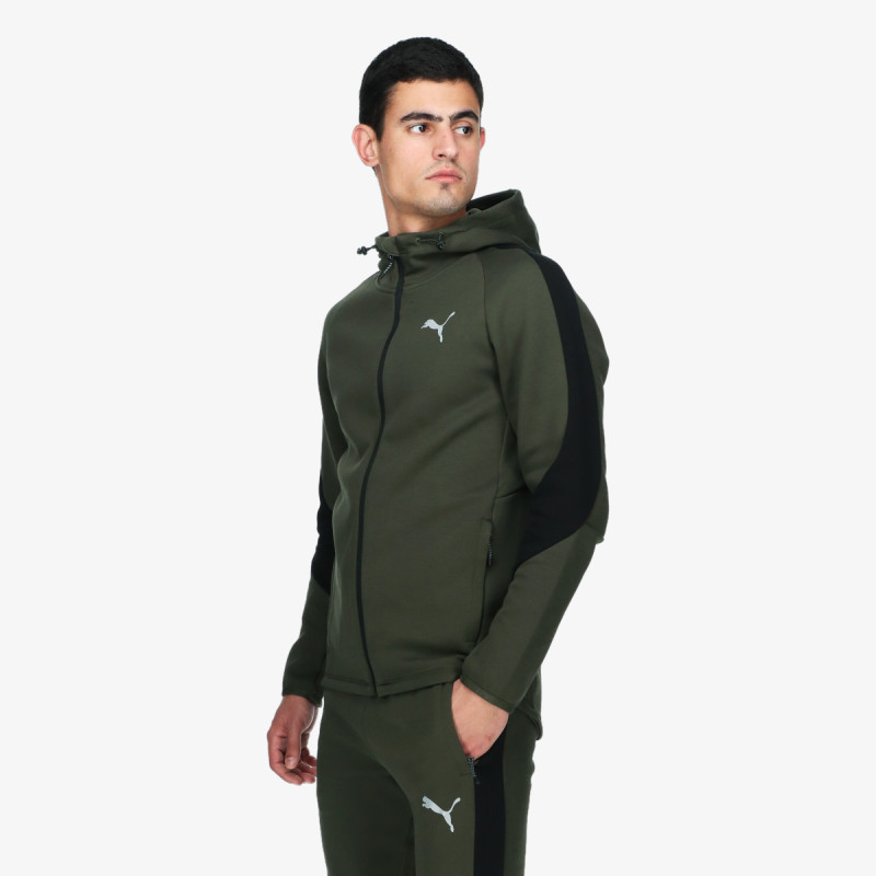 PUMA Суитшърт PUMA EVOSTRIPE FULL-ZIP HOODIE 
