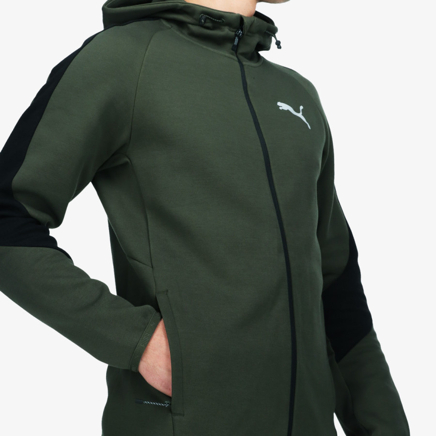 PUMA Суитшърт PUMA EVOSTRIPE FULL-ZIP HOODIE 