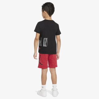 NIKE Тениска и къси панталони JDB SPECKLE AIR JUMBLED SET 