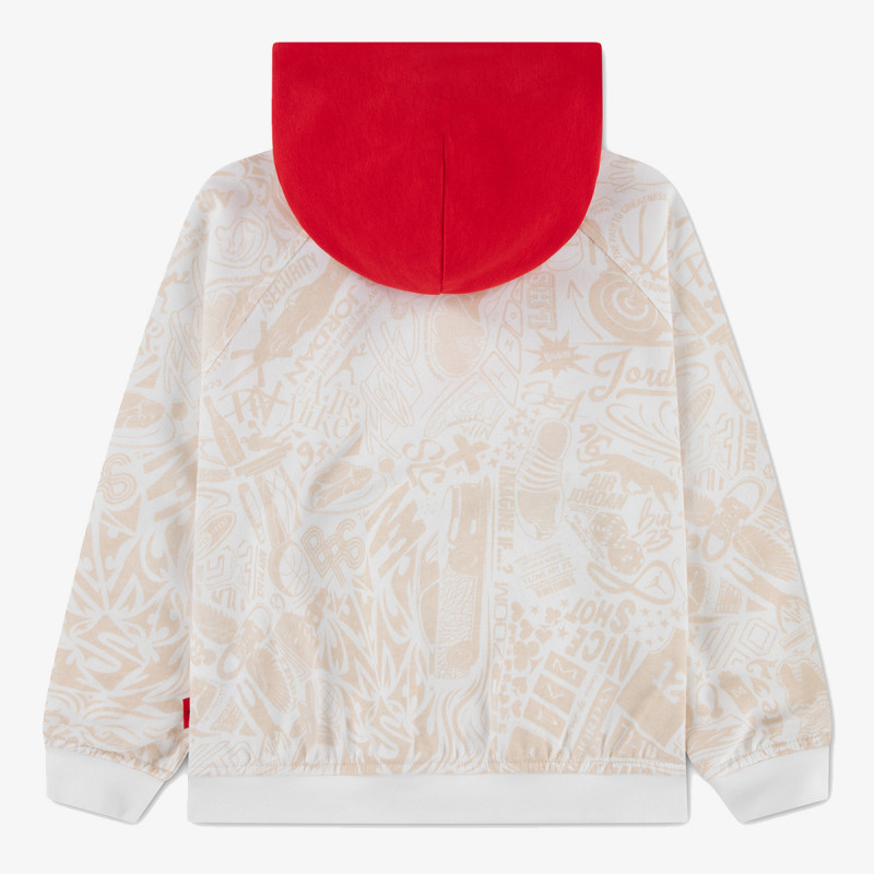 JORDAN Суитшърт JDB MJ BRK LSR PO HOODIE 