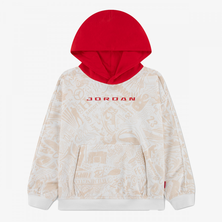 JORDAN Суитшърт JDB MJ BRK LSR PO HOODIE 