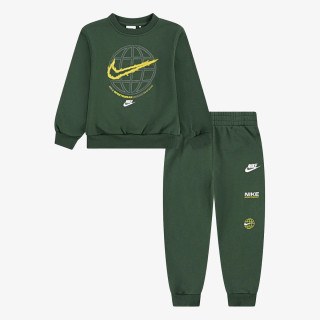 NIKE Спортни екипи NKB B NSW FS FLC CREW PANT SET 