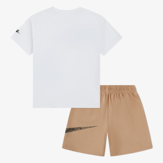 NIKE Тениска и къси панталони NKB B NSW ITZ RELAXED JERSEY S 