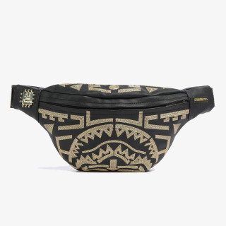 SPRAYGROUND Малка чанта Ai TRIBAL GOLD SAVVY CROSSBODY TEDDY BEA 