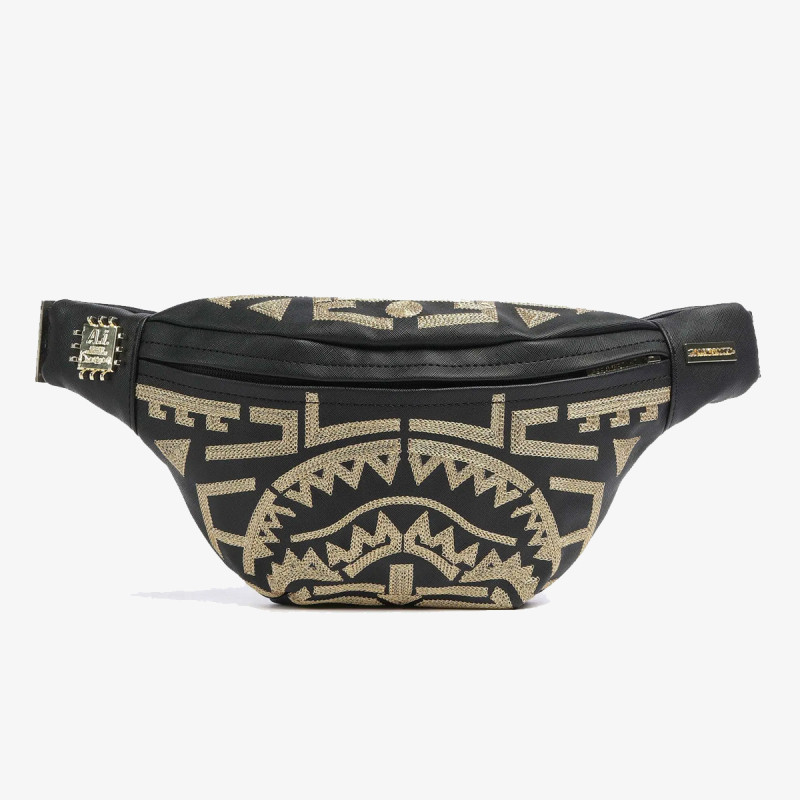 SPRAYGROUND Малка чанта Ai TRIBAL GOLD SAVVY CROSSBODY TEDDY BEA 