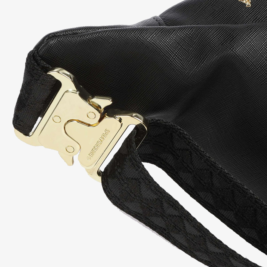 SPRAYGROUND Малка чанта Ai TRIBAL GOLD SAVVY CROSSBODY TEDDY BEA 