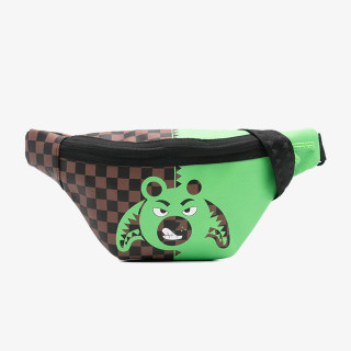 SPRAYGROUND Малка чанта GREEN BEAR FACE SAVVY CROSSBODY 