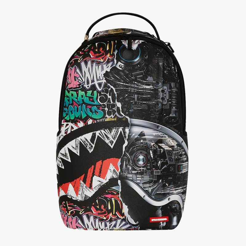 SPRAYGROUND Раница SPLIT CYBERSHARK DLXSV BACKPACK 