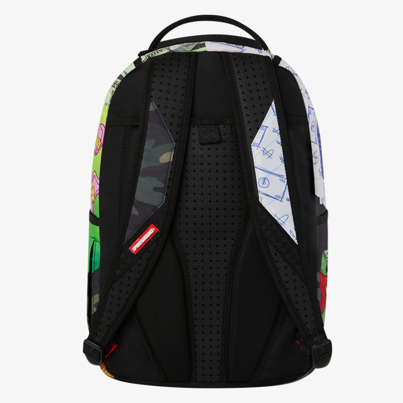 SPRAYGROUND Раница MEAN MONEY COLLAGE BACKPACK 