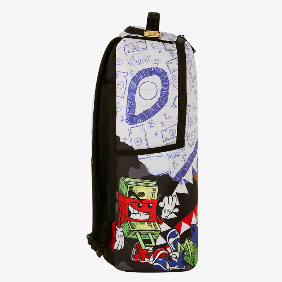 SPRAYGROUND Раница MEAN MONEY COLLAGE BACKPACK 