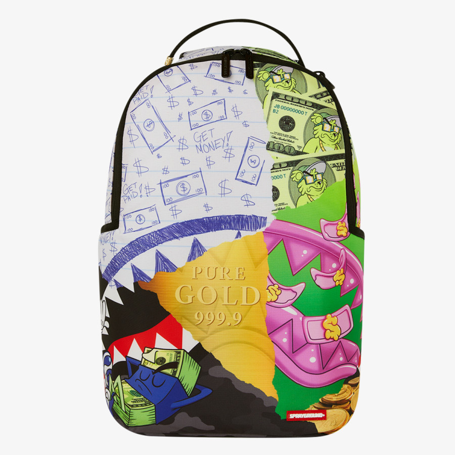 SPRAYGROUND Раница MEAN MONEY COLLAGE BACKPACK 