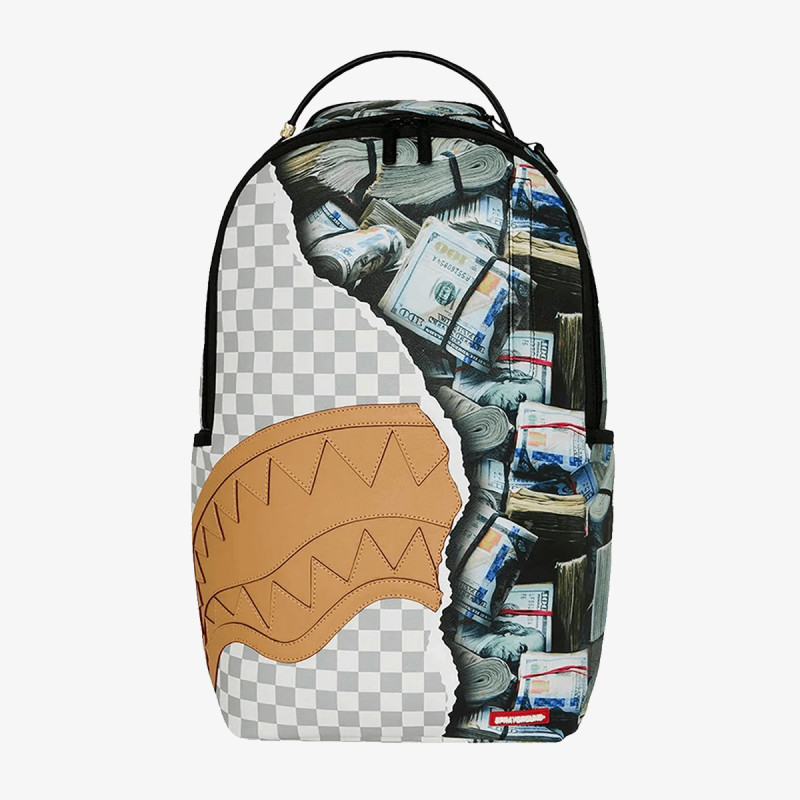 SPRAYGROUND Раница CREAM CHECK FULL OF CASH BACKPACK 