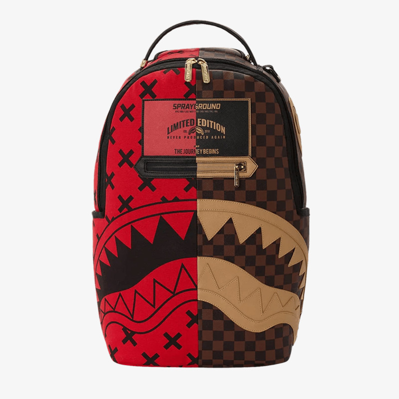 SPRAYGROUND Раница REVERSE HALF SPLIT BACKPACK 