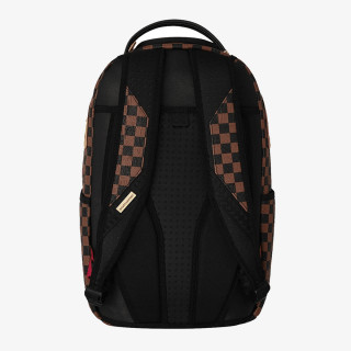 SPRAYGROUND Раница EMBOSSED CHECK BROWN BACKPACK 