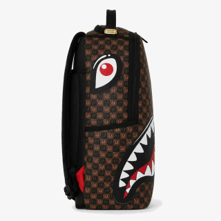 SPRAYGROUND Раница SHARKS IN PARIS WTF BUBBLE BROWN CHECK B 