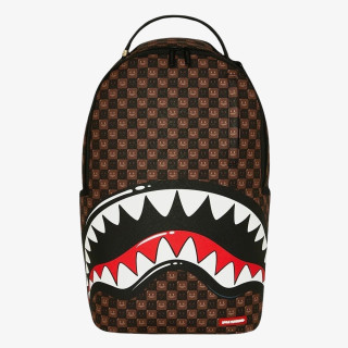 SPRAYGROUND Раница SHARKS IN PARIS WTF BUBBLE BROWN CHECK B 