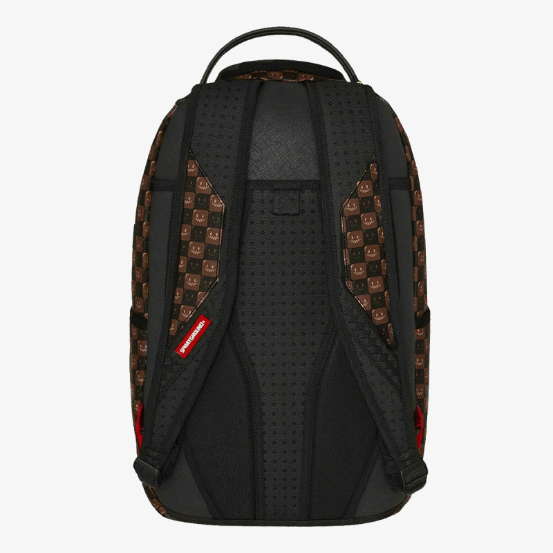 SPRAYGROUND Раница SHARKS IN PARIS WTF BUBBLE BROWN CHECK B 