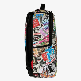 SPRAYGROUND Раница PUNK STICKER SHARK BACKPACK 