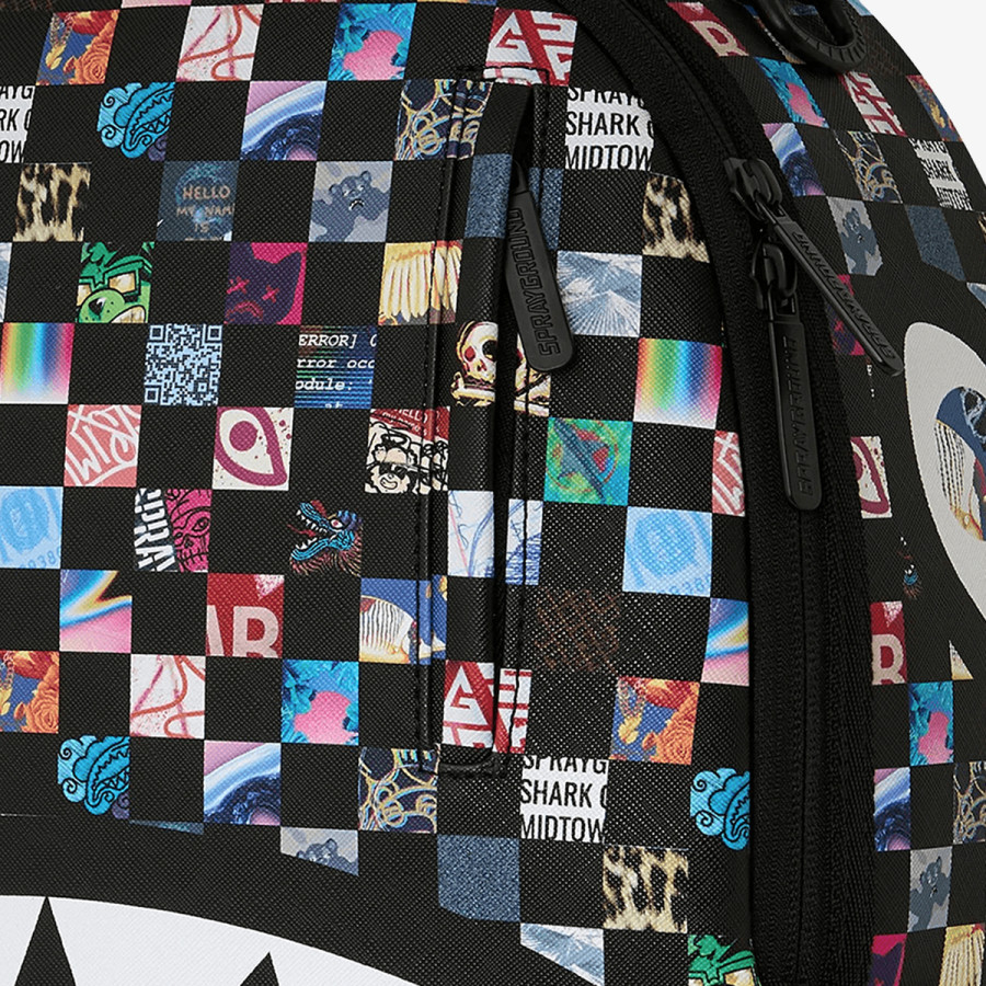 SPRAYGROUND Раница CRAZY CHECK BACKPACK 