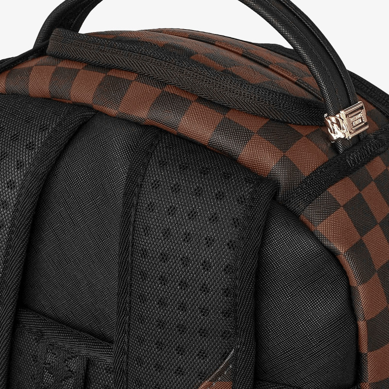 SPRAYGROUND Раница BROWN CHECK GHOST DRIP BACKPACK 