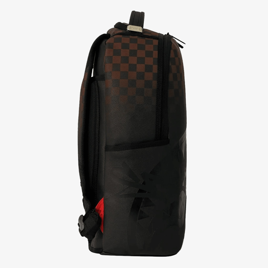 SPRAYGROUND Раница BROWN CHECK GHOST DRIP BACKPACK 