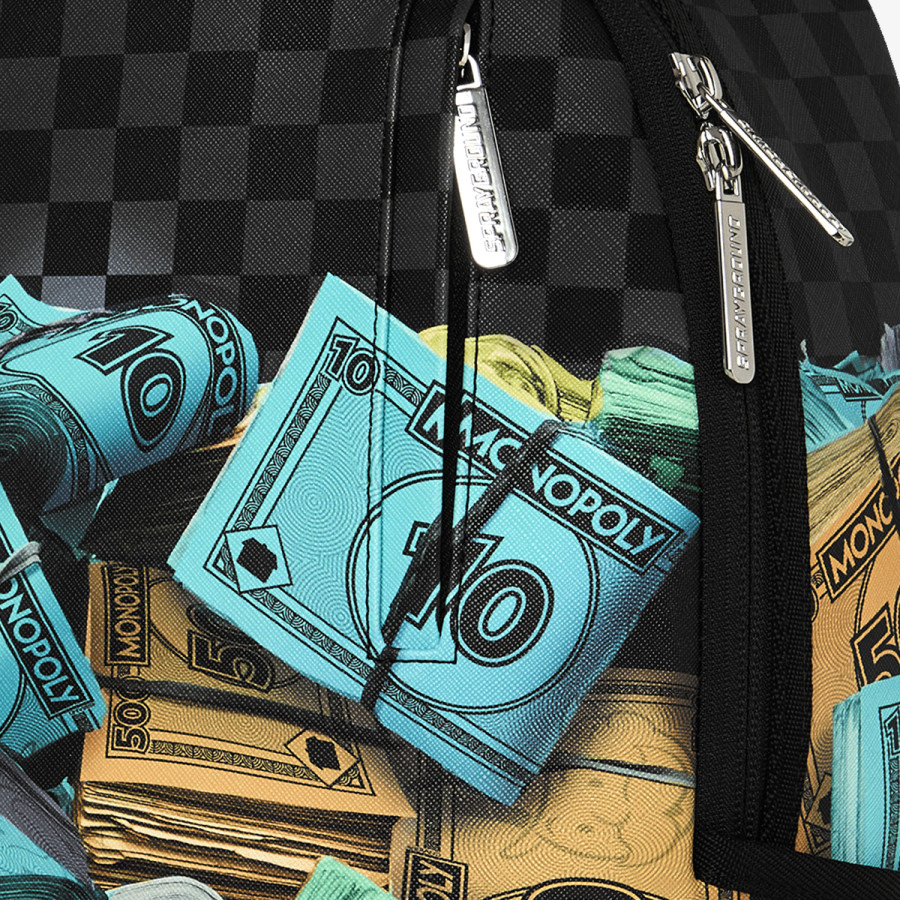 SPRAYGROUND Раница MONOPOLY MONEY STACKS BACKPACK 
