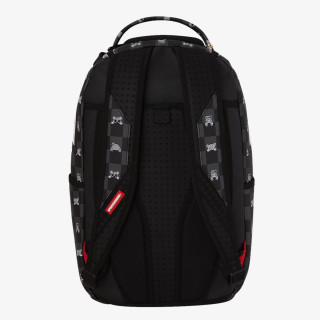 SPRAYGROUND Раница GRAY PEEKING CHARACTER CHECK BACKPACK 