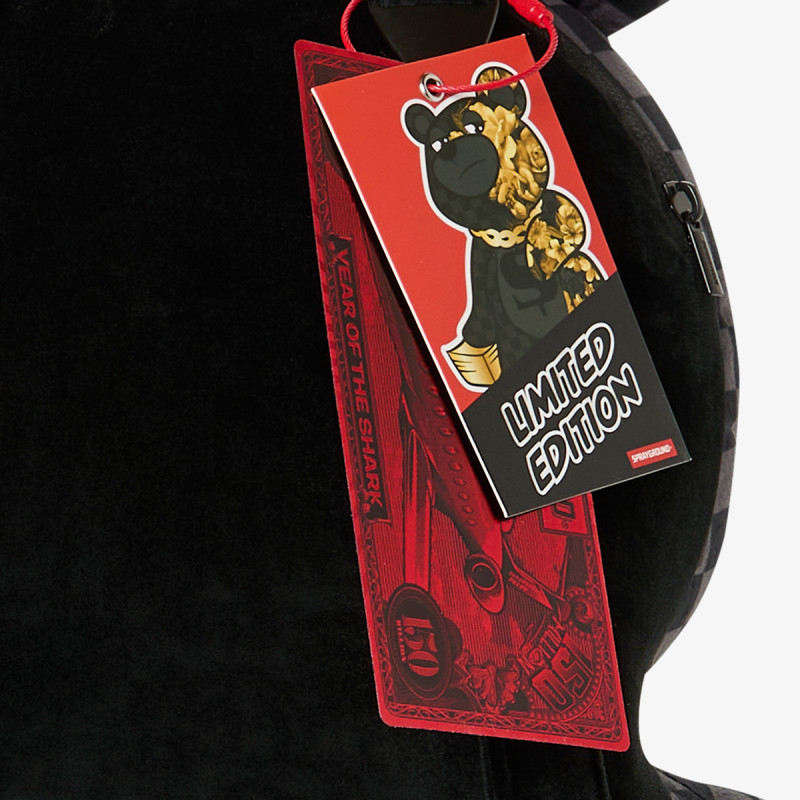 SPRAYGROUND Раница GOLD FLORAL REMIX MONEYBEAR BACKPACK 