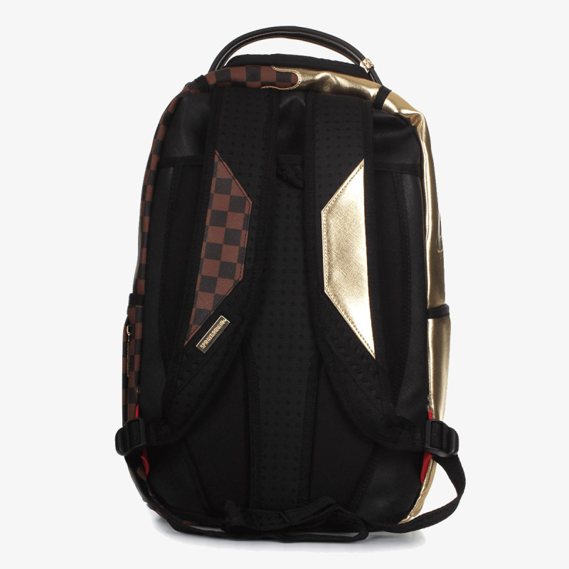 SPRAYGROUND Раница SHARKS IN PARIS GOLD DRIP BACKPACK 