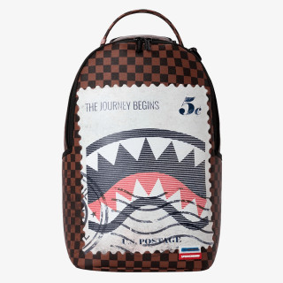SPRAYGROUND Раница USPS SHARK STAMP BACKPACK 