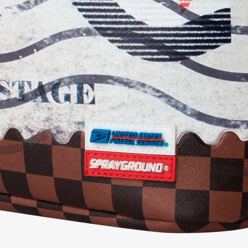 SPRAYGROUND Раница USPS SHARK STAMP BACKPACK 