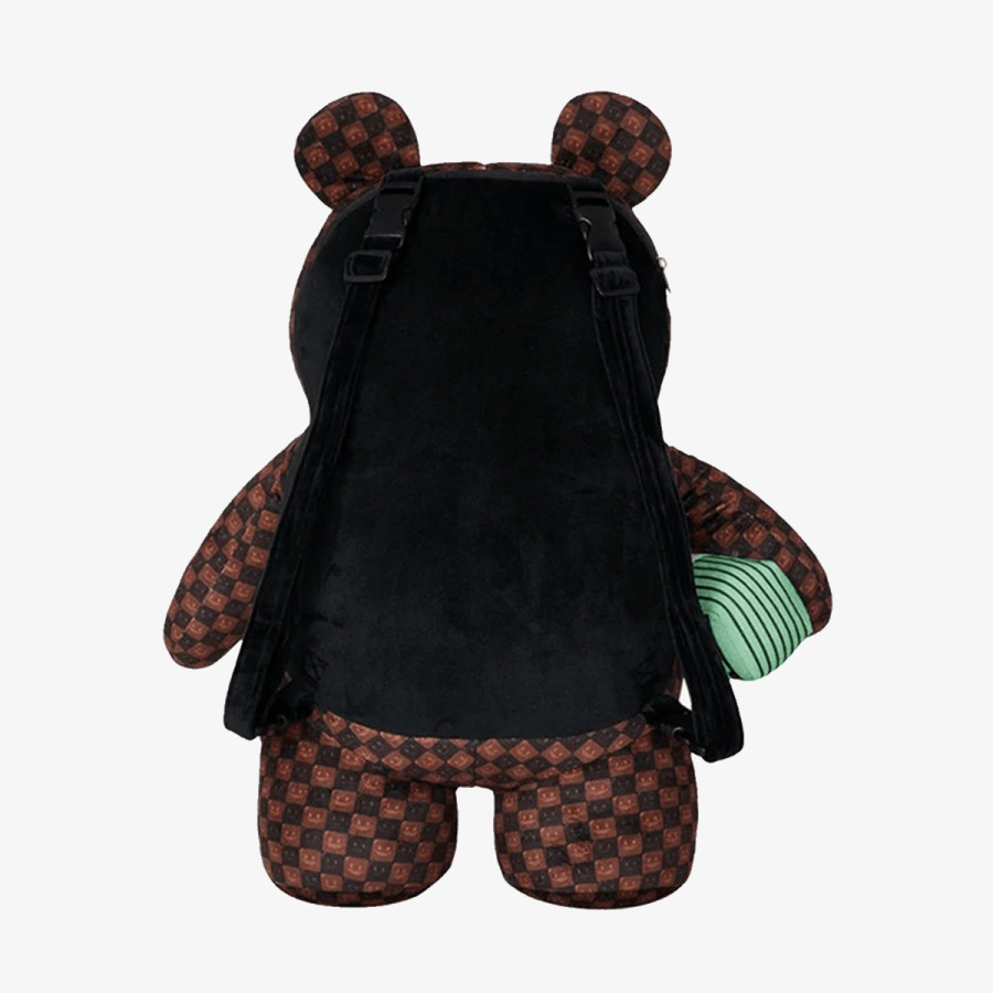 SPRAYGROUND Раница SHARKS IN PARIS WTF BUBBLE BROWN CHECK M 