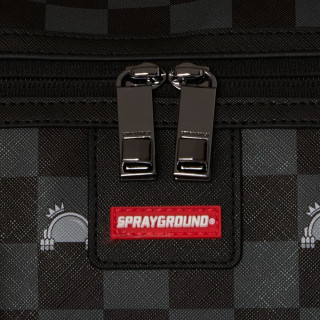 SPRAYGROUND Раница GRAY PEEKING CHARACTER CHECK DUFFLE 